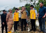 Bupati Tinjau Progres Pembangunan Jembatan Bailey di Jalur Trans Sulawesi Kecamatan Sambandete Konut