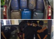 Tim Elang Anti Bandit Polres Kolaka Ringkus Empat Pria Pencuri BBM di Perusahaan Tambang