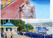 Kapolda Pimpin Apel Dan Beri Arahan Ke Personel Ditpolairud Polda Sultra