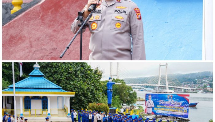 Kapolda Pimpin Apel Dan Beri Arahan Ke Personel Ditpolairud Polda Sultra