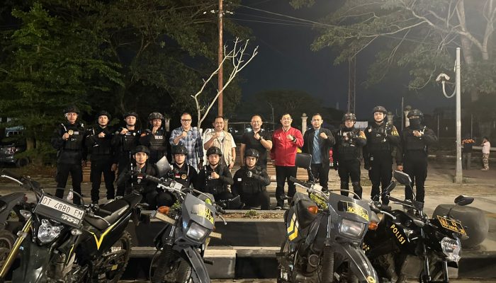Gelar Patroli Malam Kapolda Sultra Minta Personel Bertugas Secara Profesional Dalam Melindungi, Mengayomi dan Melayani Masyarakat