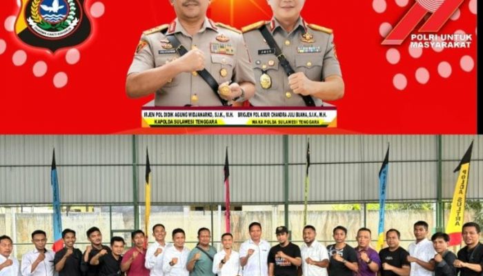 Peringati Hari Bhayangkara ke-79, Polda Sultra Gelar Kejuaraan Mini Soccer