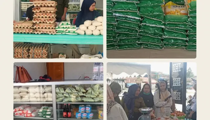 Dinas Ketapang Gelar Gerakan Pangan Murah di Rate-rate, Stabilkan Harga dan Kendalikan Inflasi