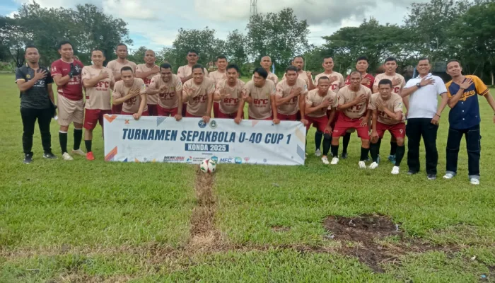 Tim Bhayangkara FC Polda Sultra Ukir Prestasi: Juara III Kejuaran Sepak Bola Konda Cup 1 tahun 2025