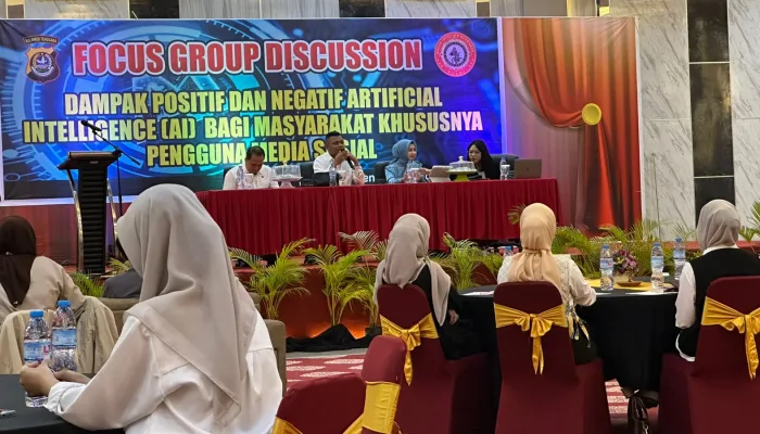 Polda Sultra Gelar FGD Bertajuk “Dampak Positif dan Negatif Artificial Intelligence Bagi Masyarakat Khususnya Pengguna Medsos”