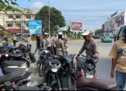 Puluhan Motor Knalpot Brong Terjaring Razia