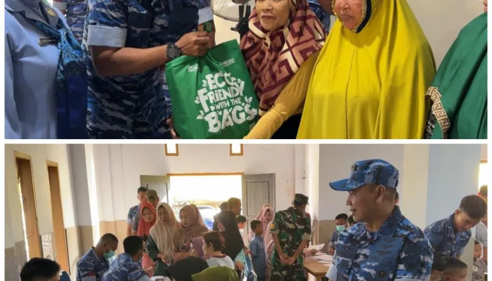 Peringati Hari Bakti ke-78 TNI AU, Lanud HLO Kendari Hadirkan Layanan Kesehatan Gratis bagi Masyarakat