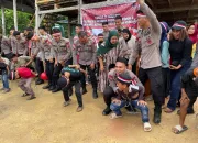 Resimen II Pelopor Pasbrimob II Meriahkan HUT ke-80 RI Bersama Anak Panti Asuhan di Kendari