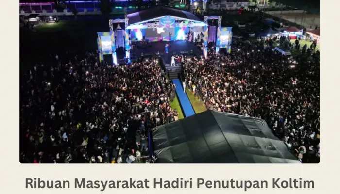 Ribuan Masyarakat Hadiri Penutupan Koltim Creative Fest 2025