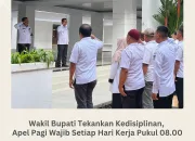 Wakil Bupati Koltim Tekankan Kedisiplinan, Apel Pagi Wajib Setiap Hari Kerja