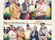 Dukungan Pemerintah Daerah dan Masyarakat Meriahkan Gerakan Pangan Murah Polres Kolaka Timur
