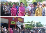 Kapolda Sultra Salurkan 300 Paket Bansos untuk Warga Kampung Merah Putih Kendari
