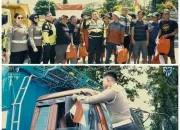 Sambut HUT Ke 80 RI, Polda Sultra dan Jajaran Sudah Bagikan 8.031 Bendera Merah Putih ke Warga