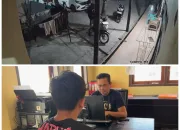 Residivis Pencuri Motor Berulah Lagi Aksinya Terekam CCTV