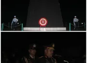 Jelang Detik-Detik Proklamasi Kemerdekaan RI, Kapolda Sultra Pimpin Apel Renungan Suci di Taman Makam Pahlawan Watubangga