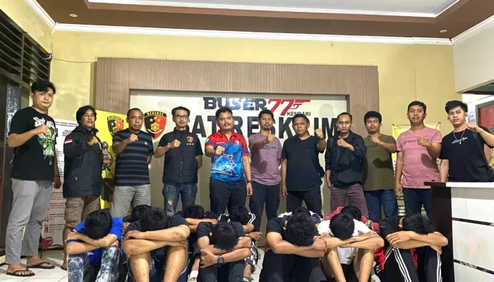 Satreskrim Polresta Kendari Tetapkan 11 Tersangka Pengeroyok Siswa SMAN 12 Kendari