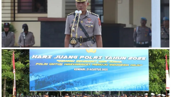 Polda Sultra Peringati Hari Juang Polri 2025