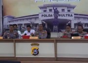 Kapolda Sultra Ikuti Zoom Meeting Dialog Strategis Bertema Akselerasi Transformasi Polri