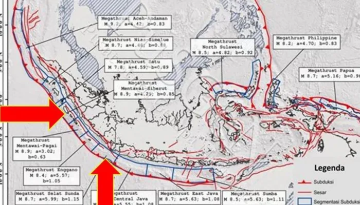Waspada ‘Bom Waktu’ Megathrust: BMKG Ingatkan Potensi Gempa M9 dan Tsunami Raksasa