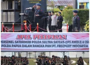 Kapolda Sultra Pimpin Apel Pelepasan Satgas Operasi Amole II – 2025 BKO Polda Papua