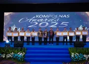 Polsek Ranomeeto Raih Penghargaan Nominator 5 Besar Terbaik di Ajang Kompolnas Award 2025