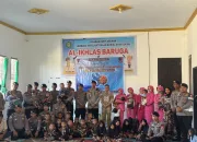 Resimen II Pelopor Pasbrimob II Gelar Anjangsana ke Panti Asuhan di Kendari