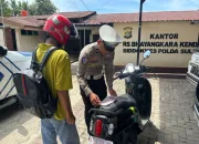 Ditlantas Polda Sultra Optimalkan Edukasi Pengguna Jalan melalui Teguran Bagi Pelanggar Lalu Lintas