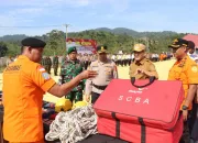 Polres Konut Gelar Apel Kesiapan Tanggap Bencana 2025