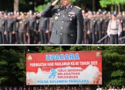 Polda Sultra Gelar Upacara Hari Pahlawan, Wakapolda Ajak Personel Teladani Nilai Perjuangan