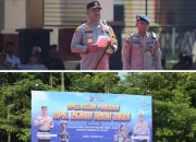 Kapolda Sultra Pimpin Apel Gelar Pasukan Operasi Zebra Anoa 2025