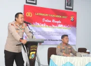 Polresta Kendari Gelar Latpra Ops Lilin Anoa 2025, Siap Amankan Natal dan Tahun Baru