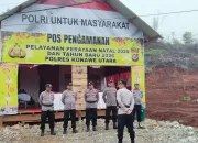 Siaga Nataru: Personel Pos Pam Perketat Pengaturan Lalu Lintas dan Ketertiban Berkendara