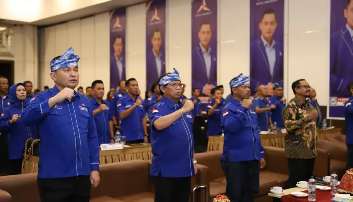 Demokrat Sultra Gelar Rakerda, Herman Khaeron Sampaikan Perintah AHY