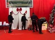 Detasemen Gegana Satbrimob Polda Sultra Sterilisasi Gereja di Kota Kendari