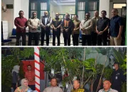 Pererat Silaturahmi Serta Toleransi Gubernur Dan Forkopimda Sultra Hadiri Open House Natal Di Rujab Dandim dan Kapolresta Kendari