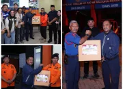 Kapolda Bersama Ketua DPRD Sultra Kunjungi Kantor BPBD, Damkar Serta KPP Kendari