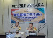 Polres Kolaka Catat Prestasi Gemilang Sepanjang 2025, Kriminalitas dan Laka LantasTurun