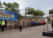 Polres Kolaka Laksanakan Apel Pengamanan Malam Pergantian Tahun 2026