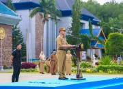 Pimpin Apel Gabungan ASN, Gubernur Sultra Tekankan Efisiensi Anggaran dan Disiplin Aparatur