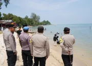 Awal Tahun 2026, Kapolresta Kendari Pantau Keamanan Wisata Pantai Toronipa