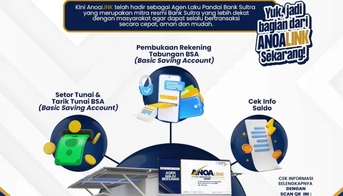 Terobosan Terbaru Bank Sultra, Hadirkan Secara Resmi ANOALink