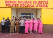 Kapolda Sultra Kunker ke Polres Kolut, Resmikan Barak Dalmas 38 Setia