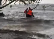 32 Penumpang Kapal Terbalik di Perairan Maligano Muna Selamat Dievakuasi