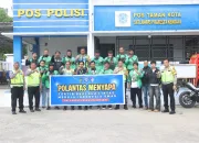 Satlantas Polresta Kendari Gelar “Polantas Menyapa”, Perkuat Sinergi dengan Ojek Online