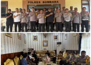 Kapolda Irjen Pol Didik Agung Widjanarko dan Ketua DPRD Sultra Tinjau Kamtibmas di Kabupaten Bombana Jelang Ramadan