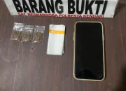 Polisi Tangkap Pelajar Pemilik Sinte di Kamar Kos