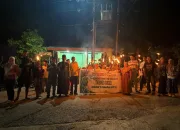 Warga Villa Ibis Pratama Kendari Semarakkan Pawai Obor Sambut Ramadan
