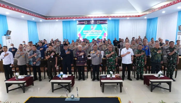 Rapim Polda Sultra 2026 Digelar, Siap Dukung dan Sukseskan Program Pemerintah