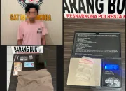 Miliki 3 Saset Sabu, Seorang Karyawan Swasta Diamankan Satres Narkoba Polresta Kendari