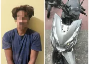 Diduga Gelapkan Motor Pinjaman, Seorang Pria Diamankan Polisi